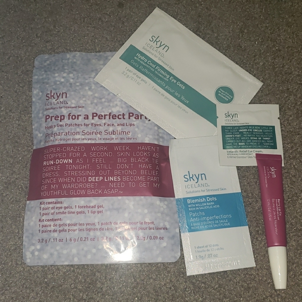 Skyn Iceland skincare lot